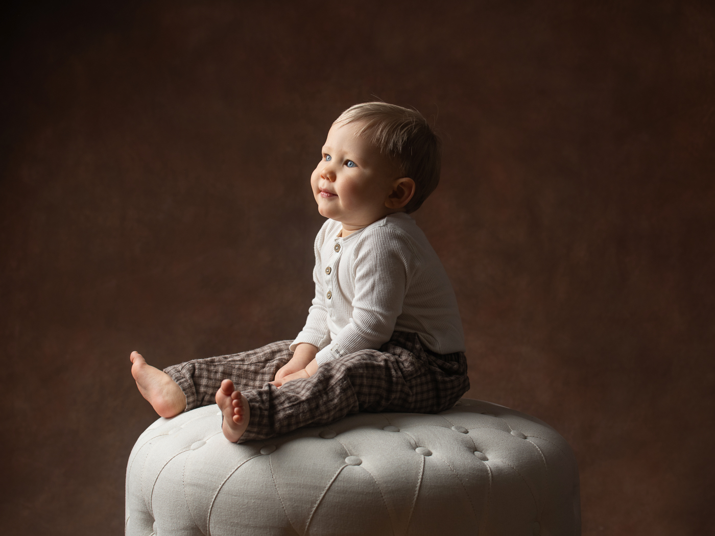 1 års fotografering i studio nära lund och malmö
